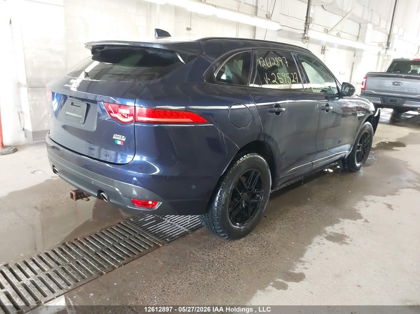 2018 JAGUAR F-PACE SPORT UTILITY VEHICLE 2.0L I-4 DI, DOHC, VVT, TURBO, 247HP