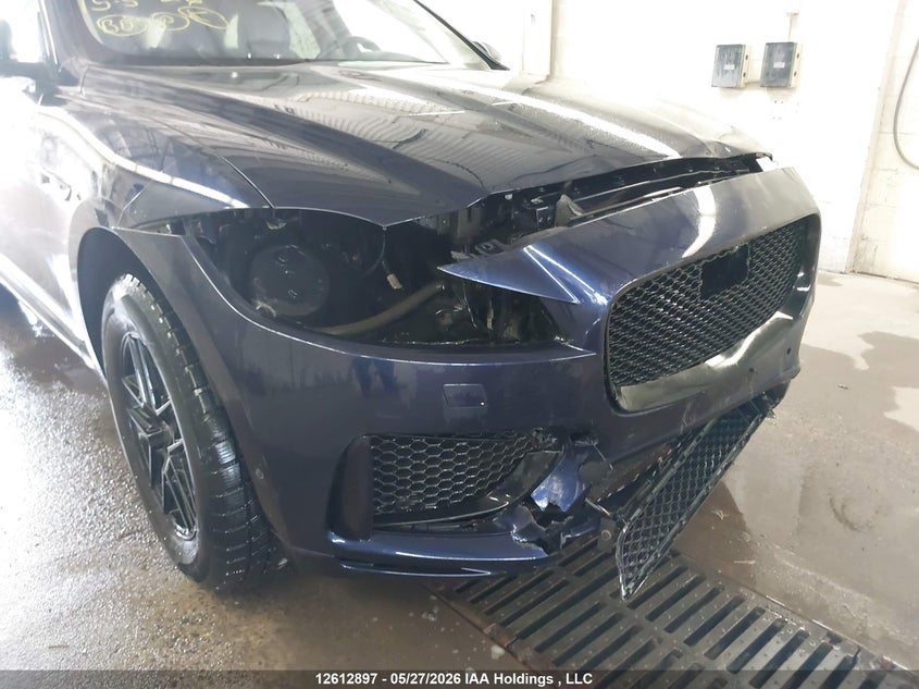 2018 JAGUAR F-PACE SPORT UTILITY VEHICLE 2.0L I-4 DI, DOHC, VVT, TURBO, 247HP