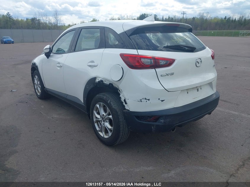 Vin: jm1dkdc76k0444224, lot: 3011848, mazda cx-3 gs 20193