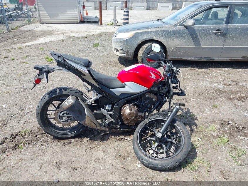 2019 Honda Cb500 Fa VIN: MLHPC6365K5000121 Lot: 12613210
