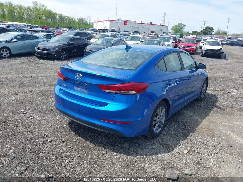 Vin: kmhd84lf8ju498181, lot: 3011924, hyundai elantra sel/value/limited 20184