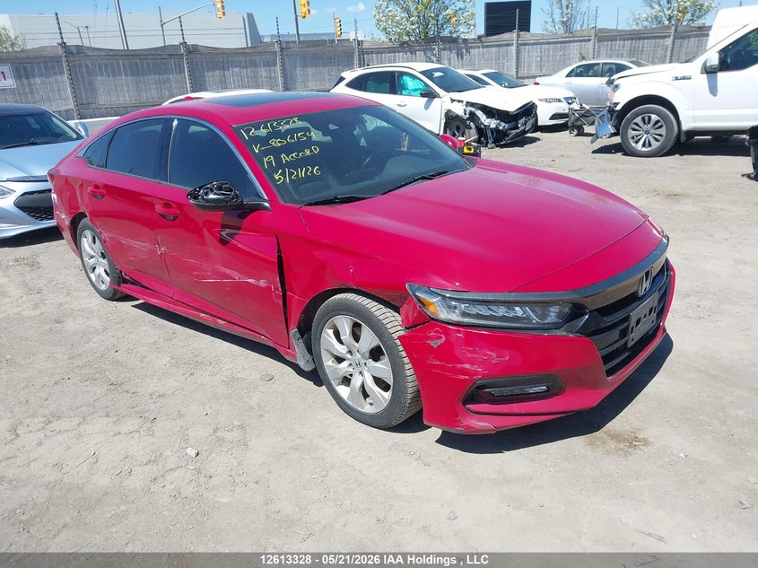 Vin: 1hgcv1e34ka806154, lot: 3012038, honda accord sport 1.5t 2019 img_1