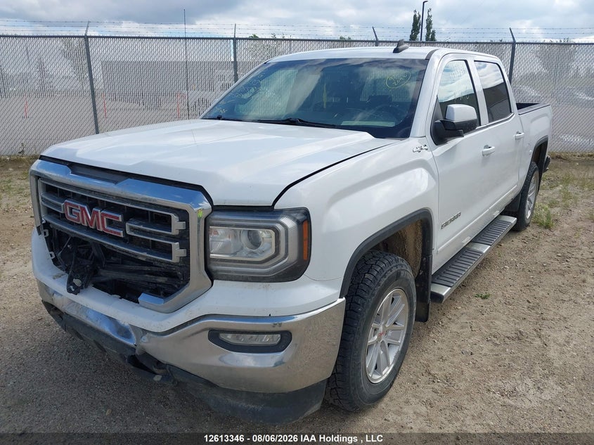 2017 GMC Sierra, Удар спереди, IAAI, VIN 3GTU2MEC7HG365319 — фото 2