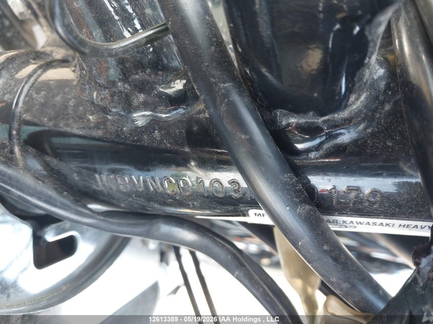 2003 Kawasaki Vn800 B VIN: JKBVNCB103A100179 Lot: 12613389