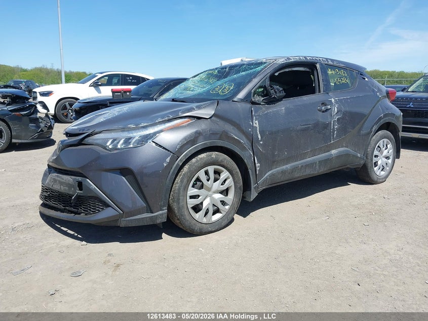 Vin: jtnkhmbx2m1128724, lot: 3012198, toyota c-hr le 20212