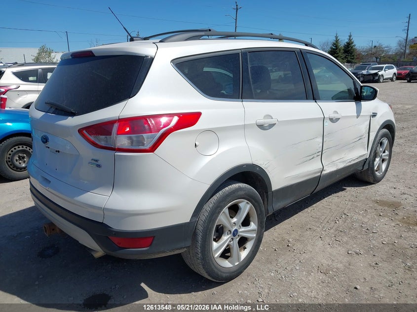2014 Ford Escape 2.0 white Lot 111012613548 Vin 1FMCU9G90EUD11322