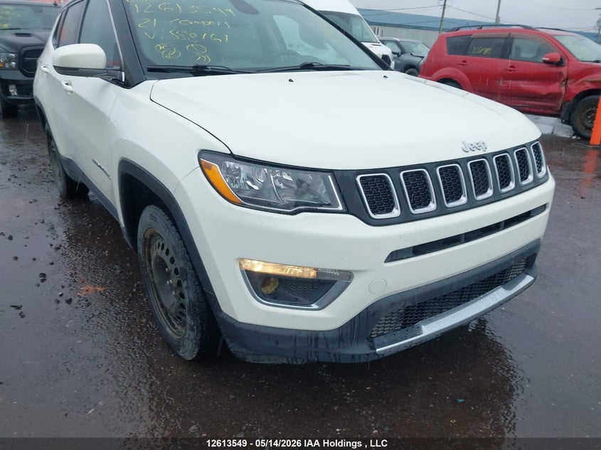 2021 Jeep Compass Limited VIN: 3C4NJDCB2MT588161 Lot: 12613549