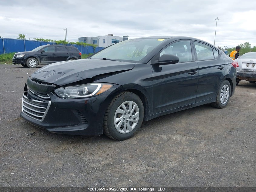 Vin: 5npd74lf4hh074699, lot: 3012388, hyundai elantra se 20172