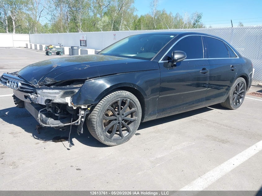 Vin: waubnaf46hn053405, lot: 3012492, audi a4 2.0t progressiv 20172