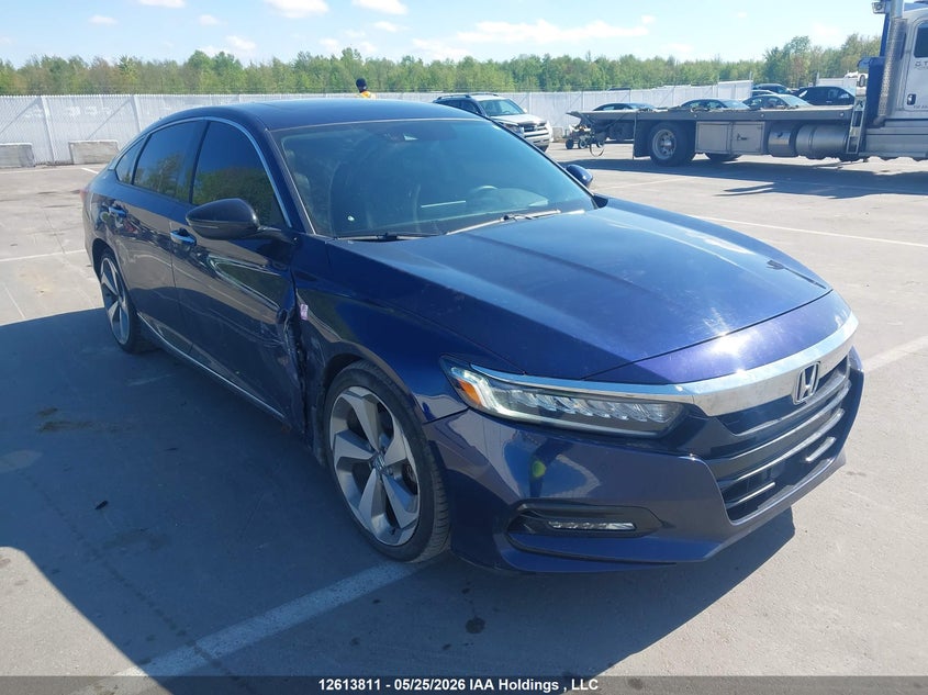 2019 Honda Accord Touring, Right Side, IAAI, VIN 1HGCV1F91KA803893