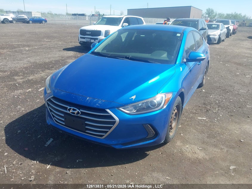 2017 Hyundai Elantra Gl, Удар сзади, IAAI, VIN KMHD84LF8HU208497 — фото 2