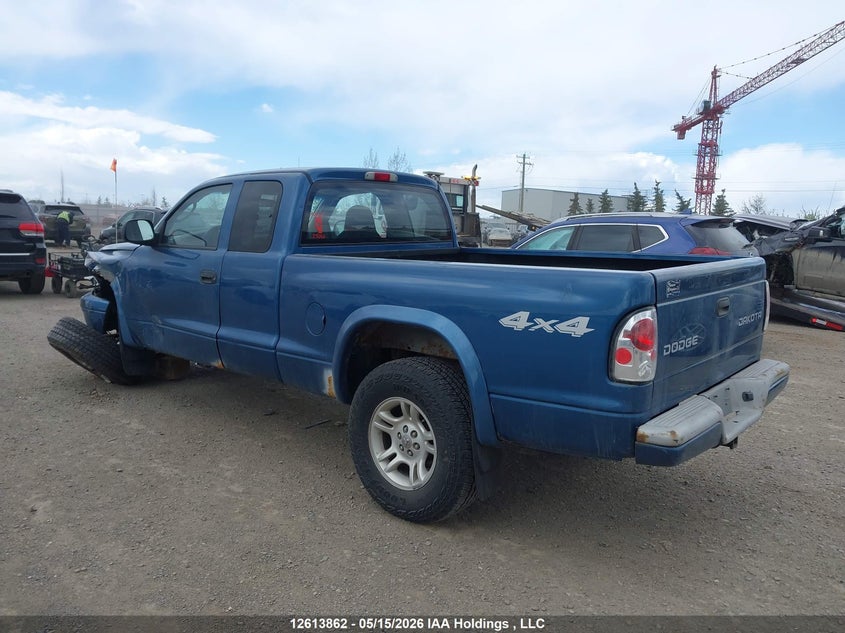 2003 DODGE DAKOTA COUPE 4.7L V-8 230HP