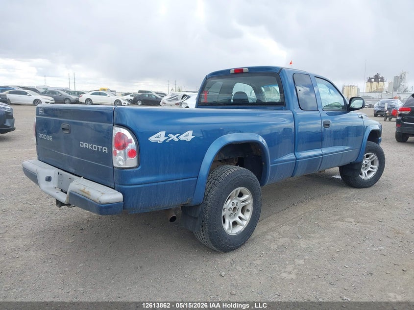 2003 DODGE DAKOTA COUPE 4.7L V-8 230HP