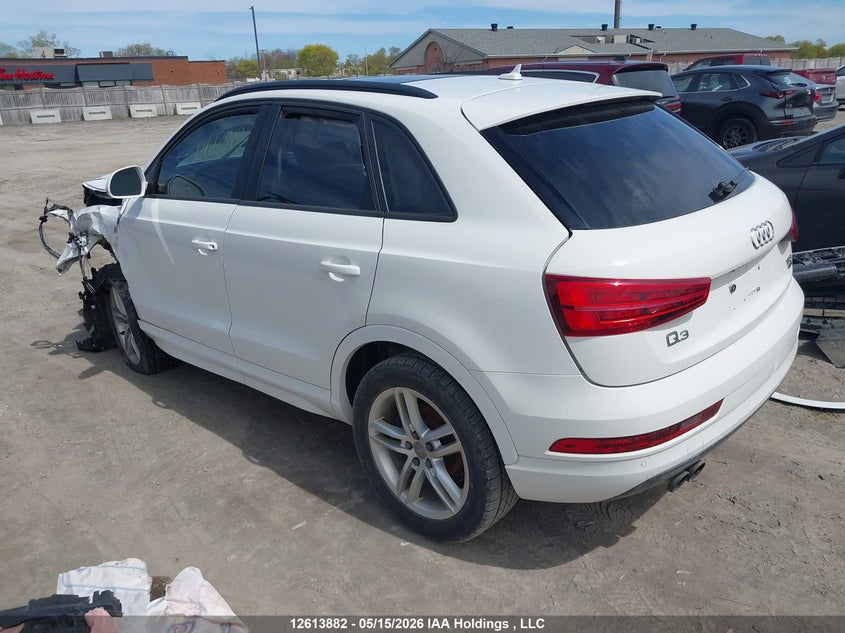 Vin: wa1eccfs6jr017500, lot: 3012623, audi q3 premium 20183