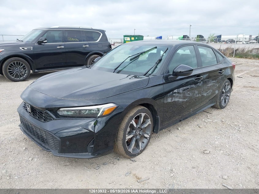 2025 Honda Civic, Theft Recovery, IAAI, VIN 2HGFE4F82SH009671 — photo 2