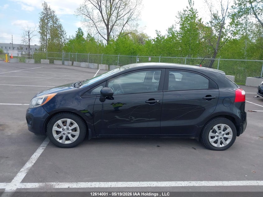 2014 Kia Rio VIN: KNADM5A38E6955920 Lot: 12614001