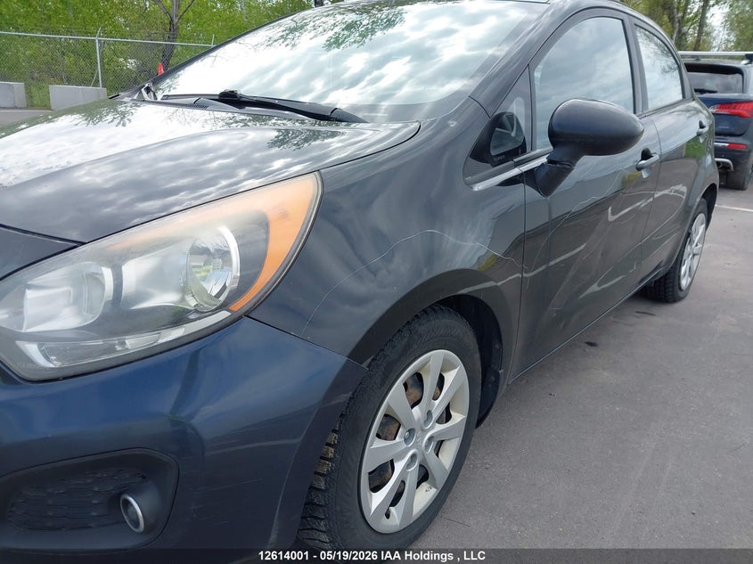2014 Kia Rio VIN: KNADM5A38E6955920 Lot: 12614001