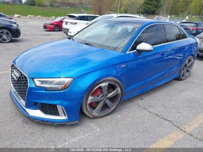 Vin: wuabwgff5j1904081, lot: 3012789, audi rs 3 2.5t 20182