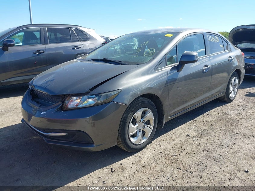 Vin: 2hgfb2f47dh108502, lot: 3012801, honda civic lx 20132