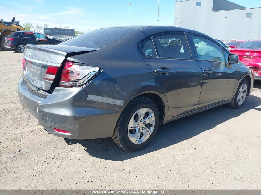 Vin: 2hgfb2f47dh108502, lot: 3012801, honda civic lx 20134