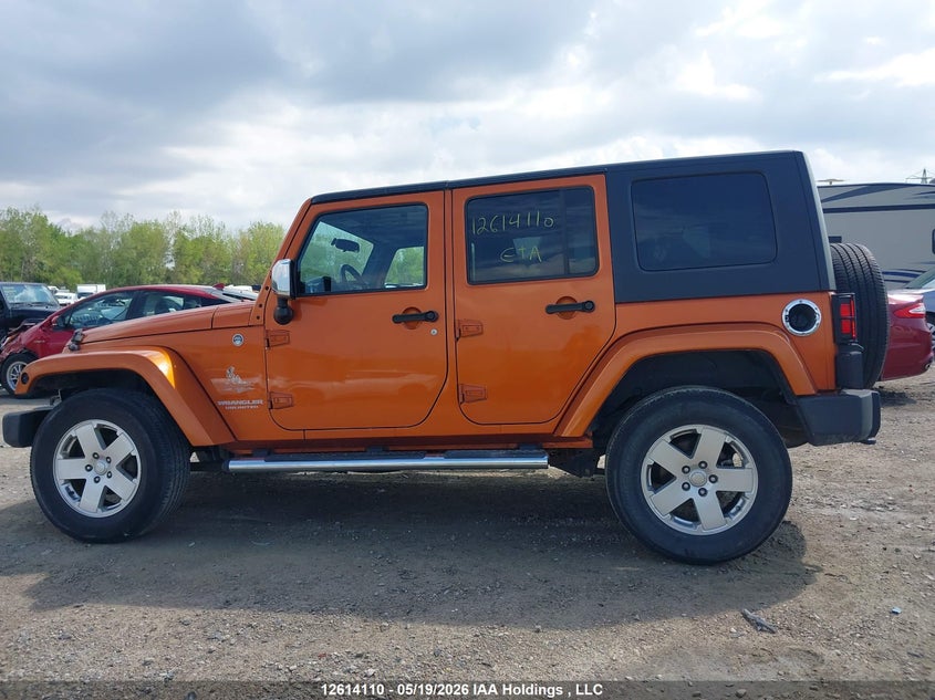 2010 Jeep Wrangler Unlimited Sahara VIN: 1J4BA5H1XAL205674 Lot: 12614110