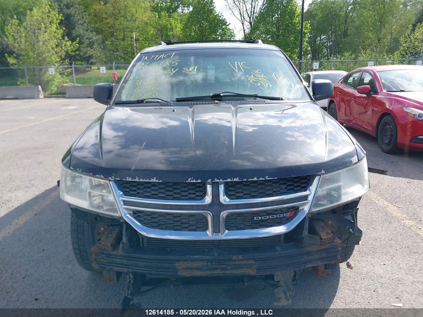 2012 Dodge Journey 3.6 Sxt Crew black Lot 111012614185 Vin 3C4PDCCG4CT312200