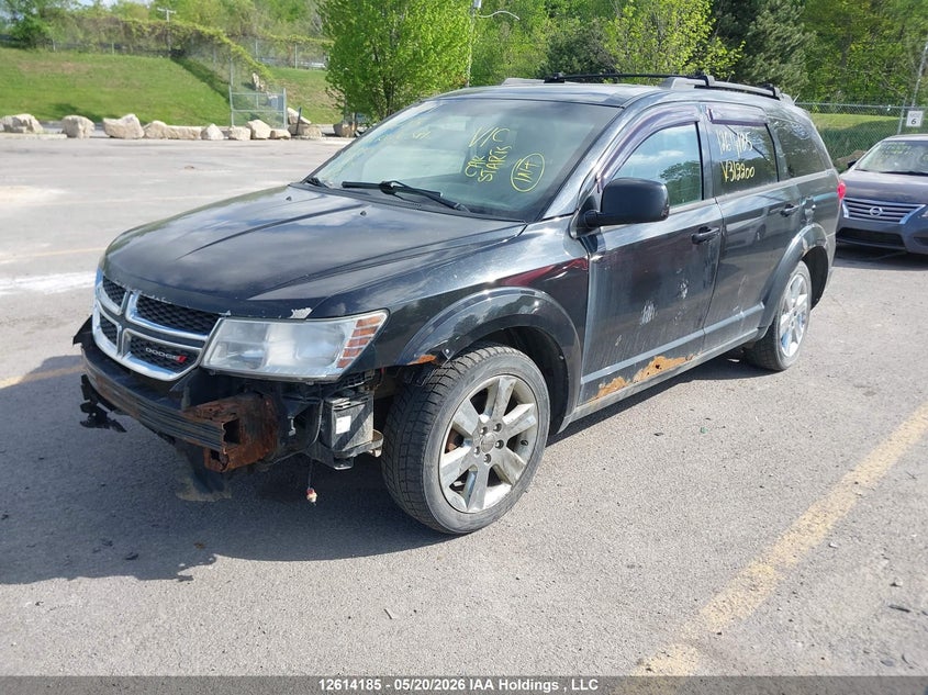 2012 Dodge Journey 3.6 Sxt Crew black Lot 111012614185 Vin 3C4PDCCG4CT312200