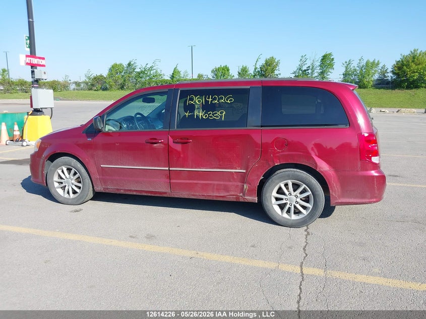 2014 Dodge Grand Caravan Se VIN: 2C4RDGBG5ER146339 Lot: 12614226