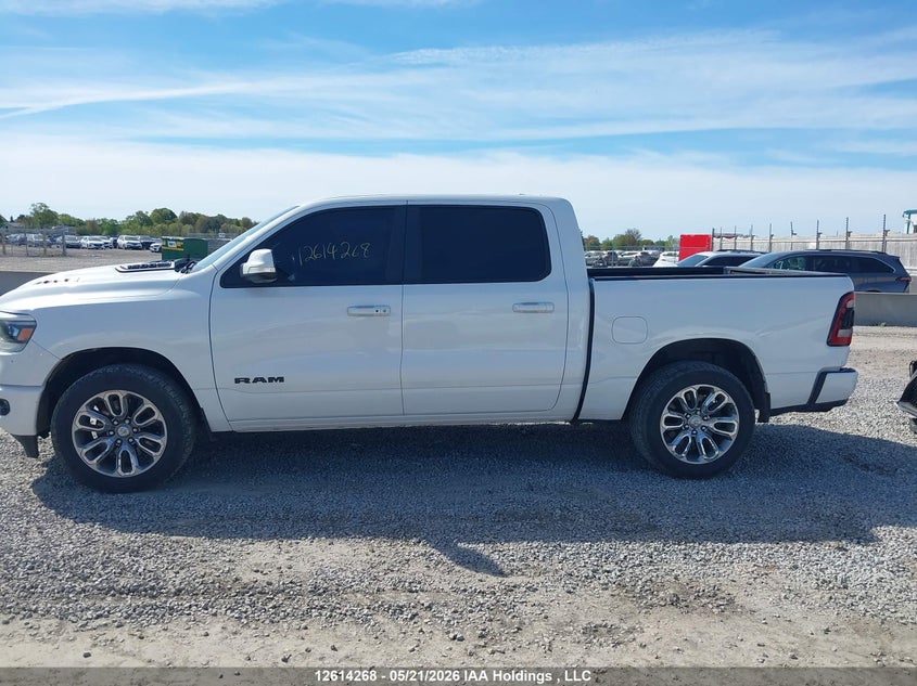 2019 Ram 1500 5.7 Ram Rebel white Lot 111012614268 Vin 1C6SRFLT9KN768418