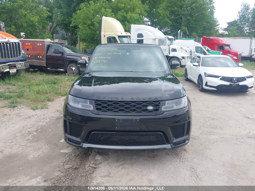 2020 Land Rover Range Rover Sport Hse VIN: SALWR2RK5LA886548 Lot: 12614306