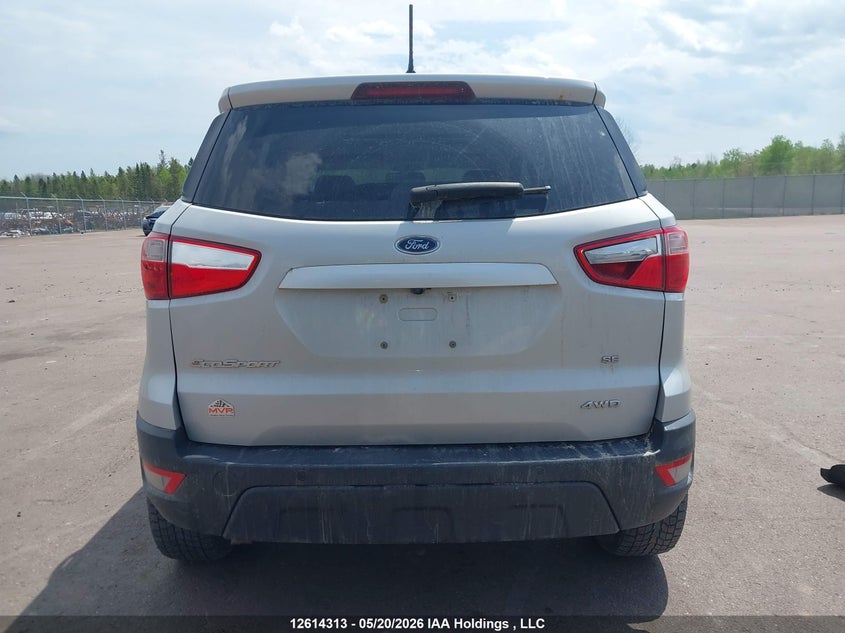 2018 Ford Ecosport Se VIN: MAJ6P1UL4JC194523 Lot: 12614313