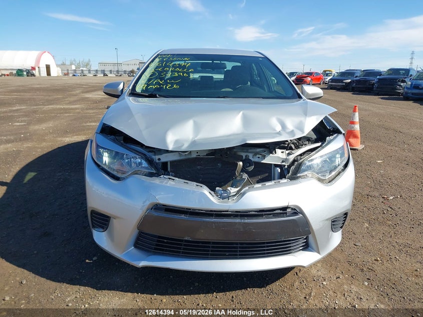 2015 TOYOTA COROLLA SEDAN 1.8L I-4 DOHC, VVT, 132HP