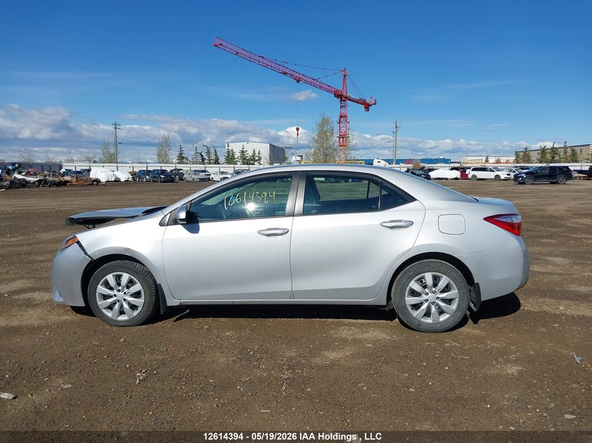 2015 TOYOTA COROLLA SEDAN 1.8L I-4 DOHC, VVT, 132HP
