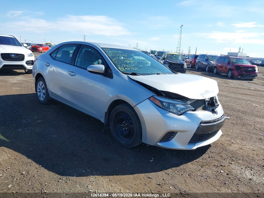 2015 TOYOTA COROLLA SEDAN 1.8L I-4 DOHC, VVT, 132HP