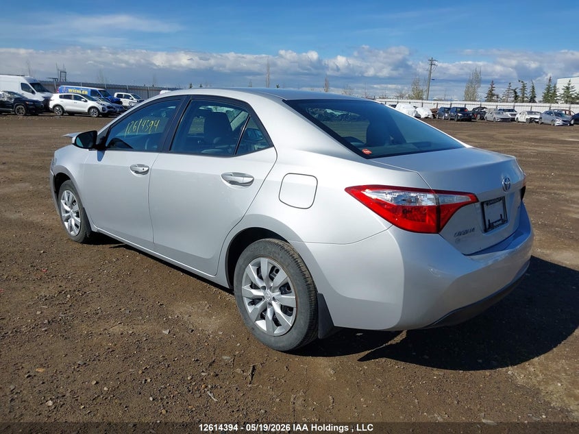 2015 TOYOTA COROLLA SEDAN 1.8L I-4 DOHC, VVT, 132HP