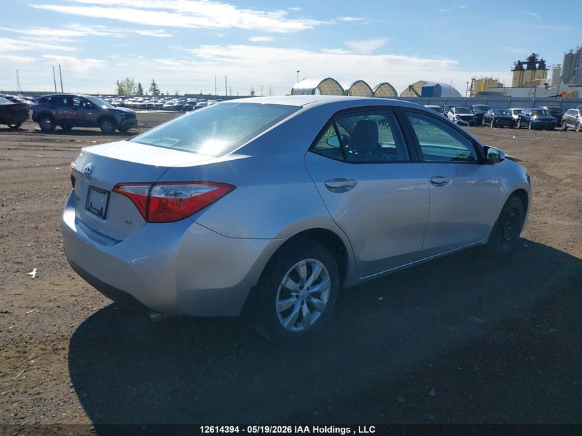 2015 TOYOTA COROLLA SEDAN 1.8L I-4 DOHC, VVT, 132HP