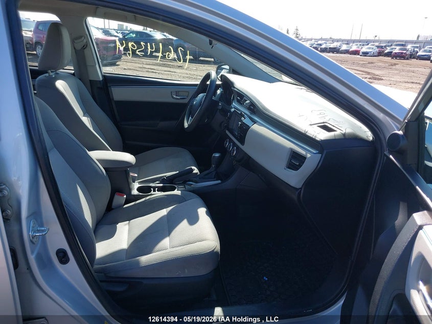 2015 TOYOTA COROLLA SEDAN 1.8L I-4 DOHC, VVT, 132HP