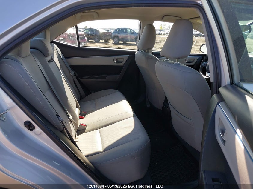 2015 TOYOTA COROLLA SEDAN 1.8L I-4 DOHC, VVT, 132HP
