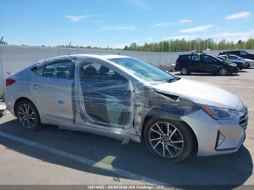 2019 Hyundai Elantra Luxury VIN: KMHD84LF3KU765079 Lot: 12614420