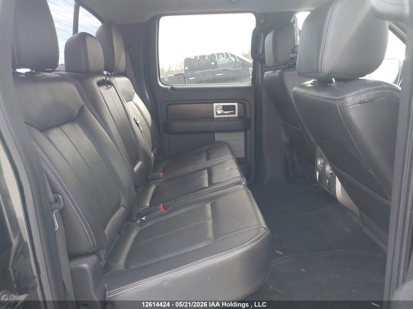 2012 Ford F-150 3.5 Lariat black Lot 111012614424 Vin 1FTFW1ET3CFA76623