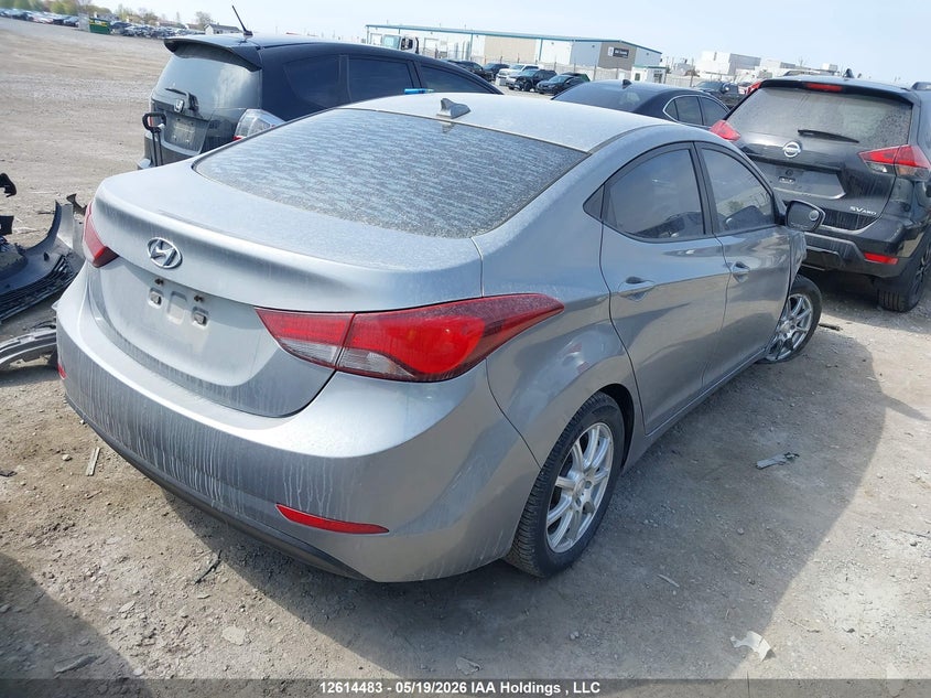 Vin: kmhdh4ae8fu454960, lot: 3013268, hyundai elantra se/sport/limited 20154