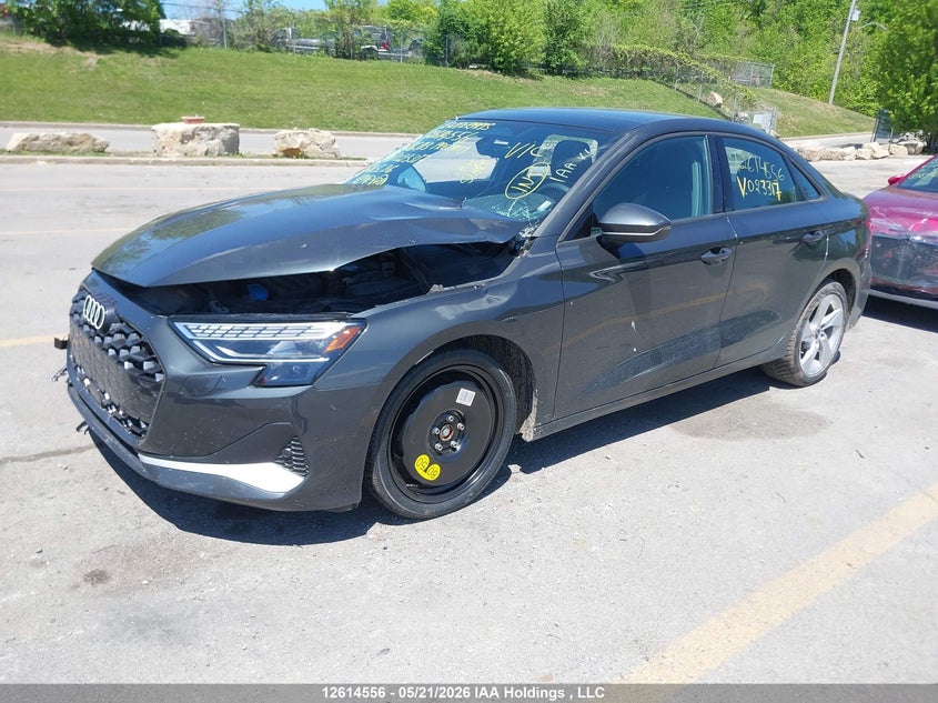 2026 Audi A3, Front, IAAI, VIN WAUGUCGY5TA023317 — photo 2