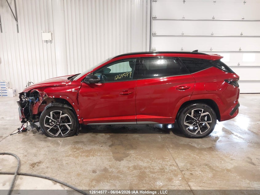 2025 Hyundai Tucson Hybrid VIN: KM8JCDD10SU248827 Lot: 12614577