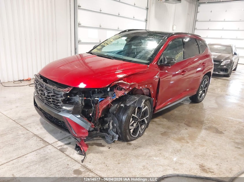 Vin: km8jcdd10su248827, lot: 3013367, hyundai tucson hybrid 20252
