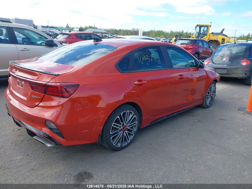 Vin: 3kpf44ac2ne488879, lot: 3013368, kia forte gt limited 20224