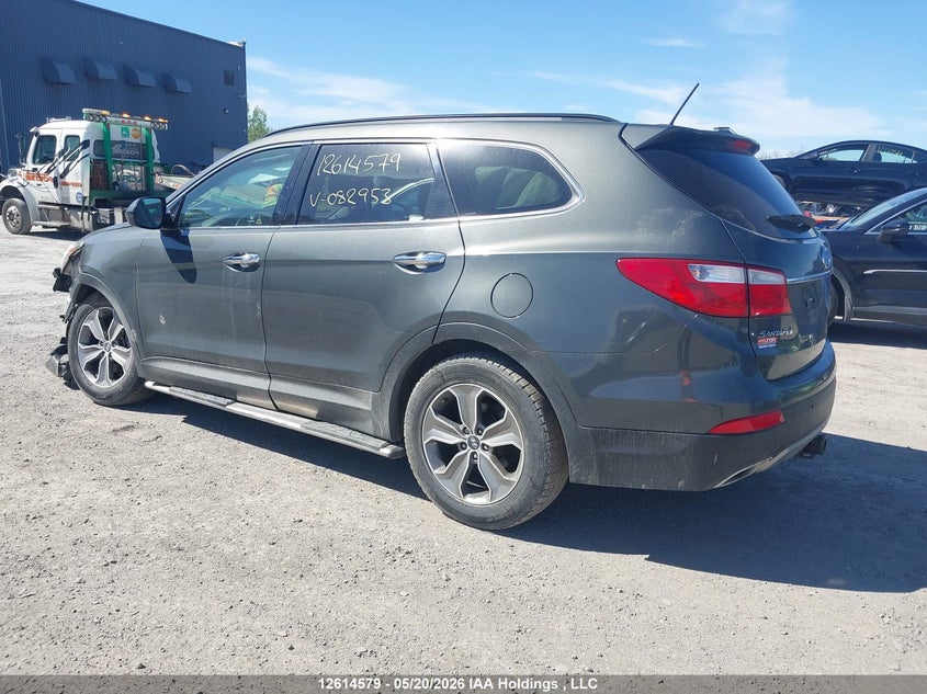 Vin: km8sndhf6eu082953, lot: 3013369, hyundai santa fe gls 20143
