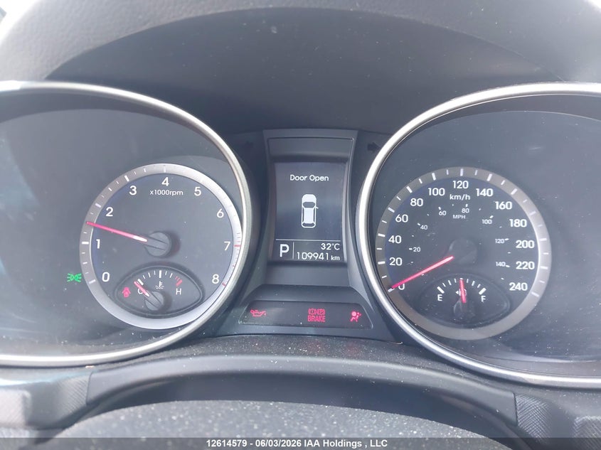 2014 Hyundai Santa Fe Gls VIN: KM8SNDHF6EU082953 Lot: 12614579