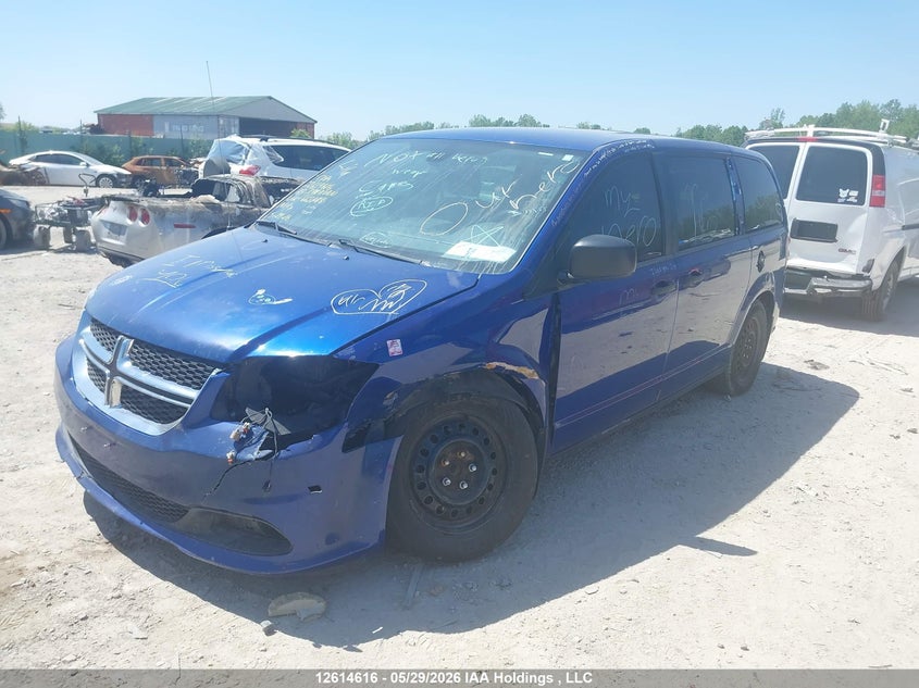 2019 Dodge Caravan 3.6 Grand Cvp/Sxt blue Lot 111012614616 Vin 2C4RDGBG5KR665144
