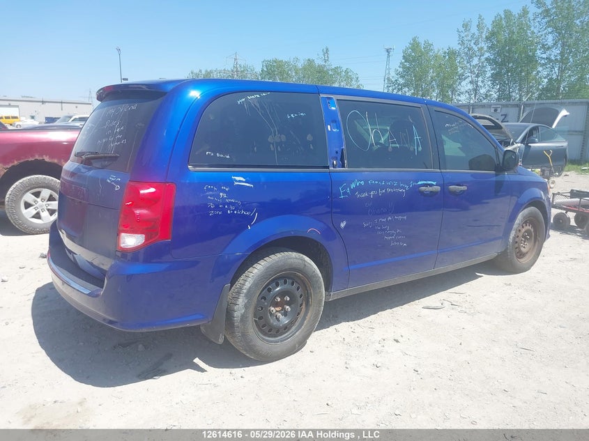 2019 Dodge Caravan 3.6 Grand Cvp/Sxt blue Lot 111012614616 Vin 2C4RDGBG5KR665144