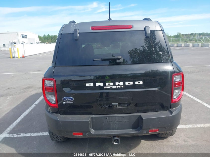 2023 Ford Bronco Sport Badlands VIN: 3FMCR9D99PRD04630 Lot: 12614635